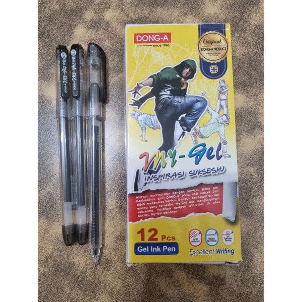 

Dong A My Gel Hitam 1 lusin