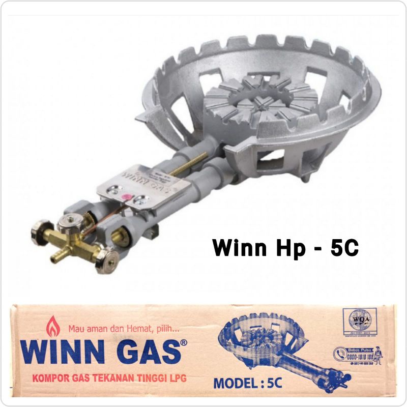 Winn Gas Winngas Kompor Tekanan Tinggi High Pressure 5C