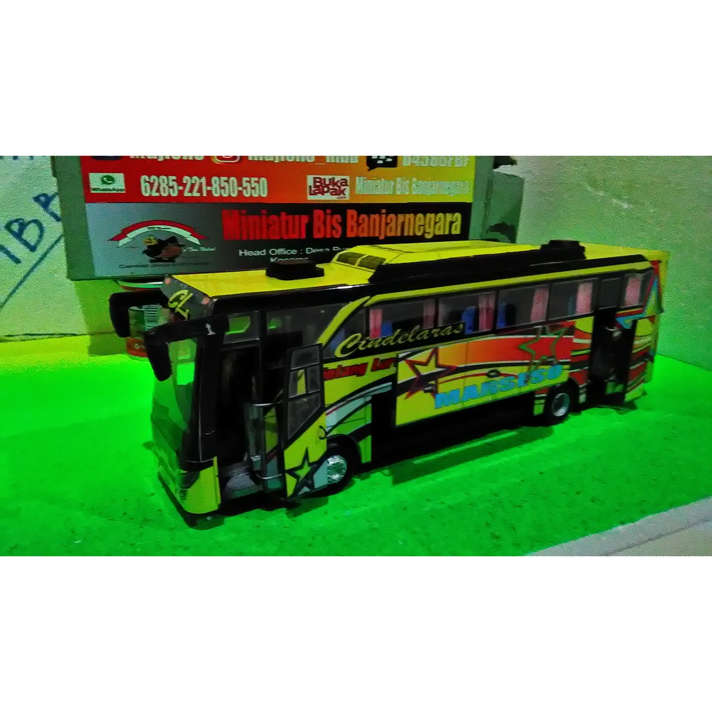 Miniatur Bis Bintang Luragung Asri Miniatur Bis Banjarnegara