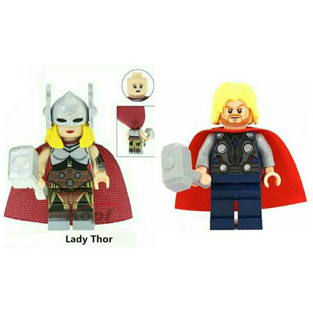 Gelang Lego couple thor & lady thor