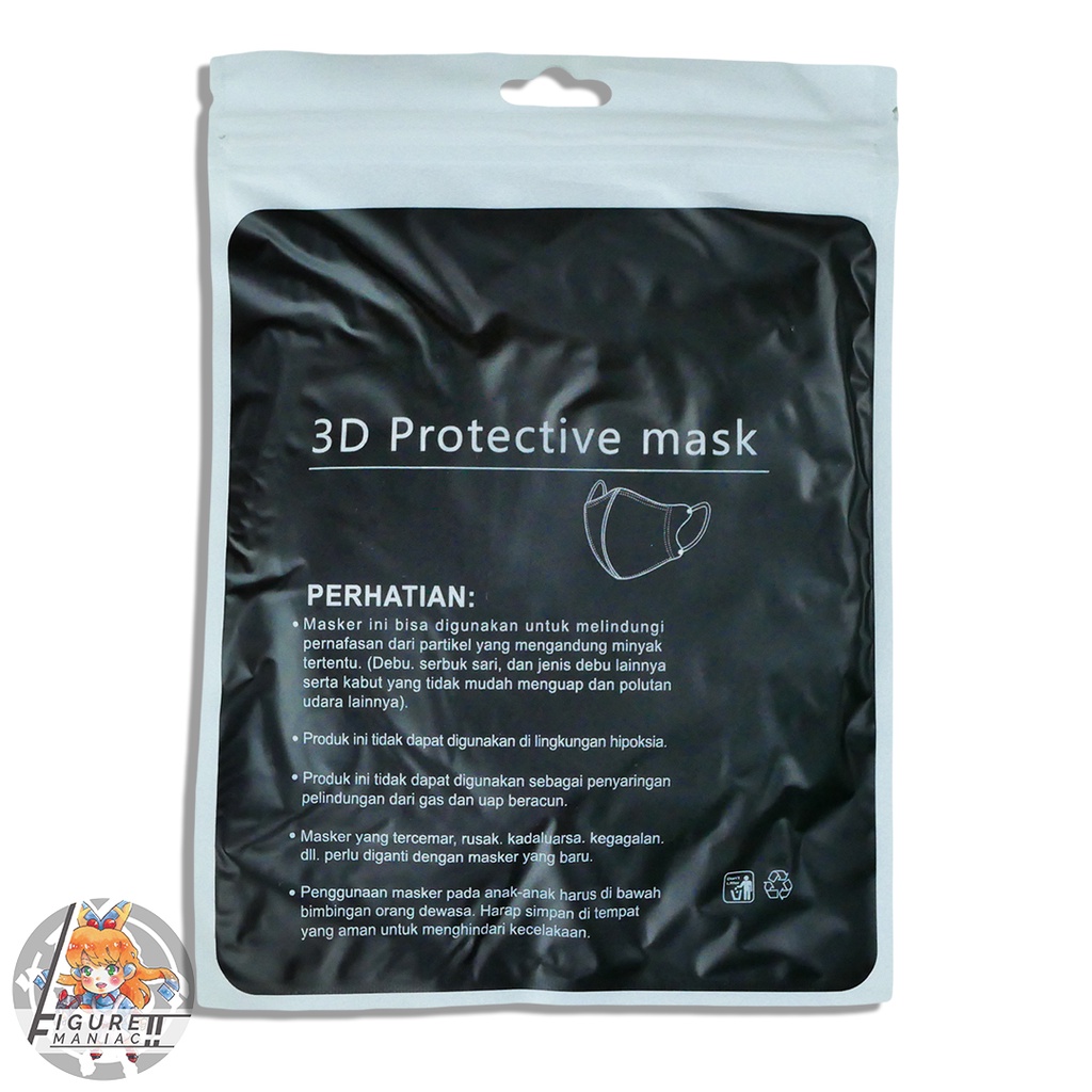 Masker Duckbill Original Emboss isi 10 Pcs Murah Premium Tebal 3 PLY Earloop