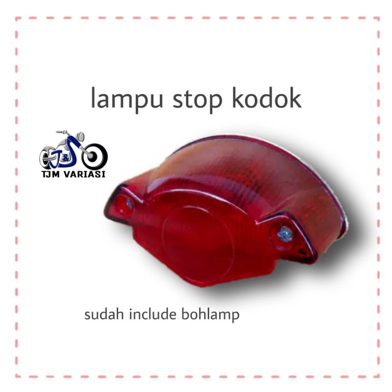 Stoplamp kodok/lampu stop kodok/lampu stop CB/stoplamp CB