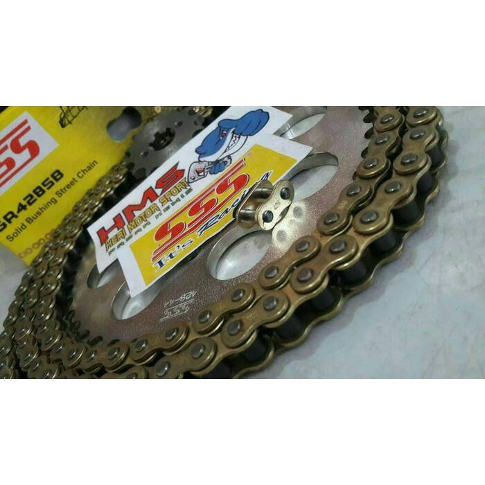 Gir Set SSS Ninja RR, Ninja R Rantai SSS 428SB 130L