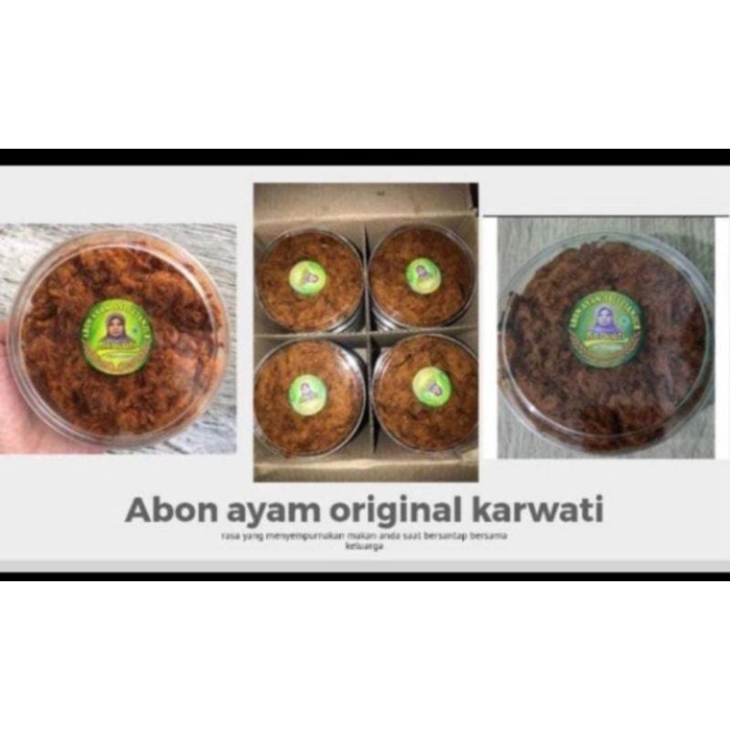 

Abon Ayam Karwati Khas Cianjur
