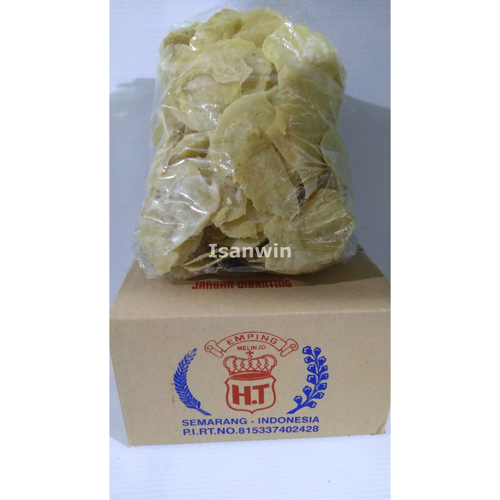 

Emping Manis HT Semarang Makanan Kering 500g