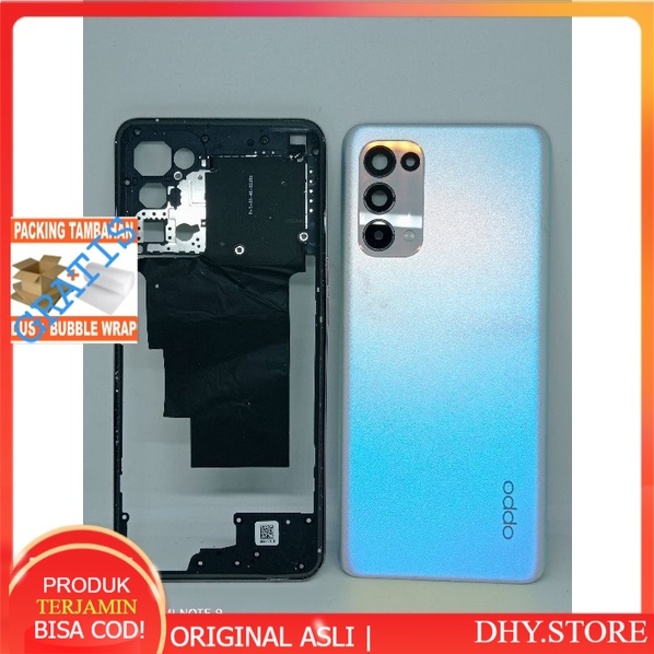 BACKDOOR TUTUP KESING BELAKANG FULLSET FRAME OPPO RENO 5 ORIGINAL COPOTAN