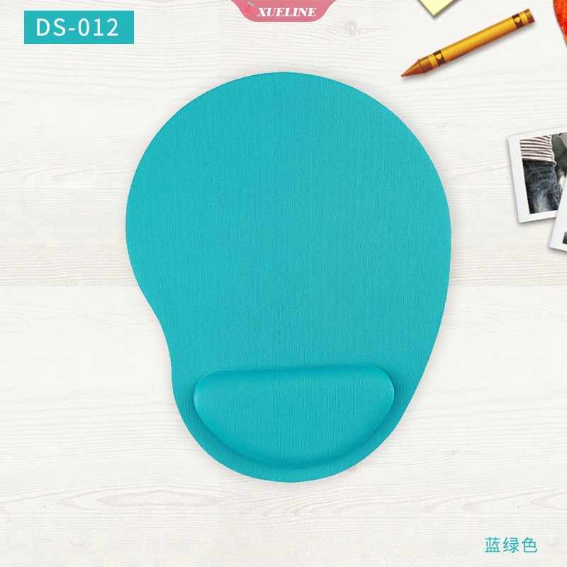 Mouse Pad Dengan Bantalan Pergelangan Tangan Bahan EVA Aneka Warna