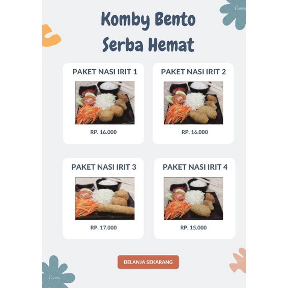 

KOMBY BENTO JAPANESE FOOD