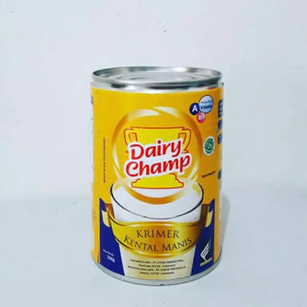 

Dairy Champ 500gr Susu Kental Manis Dairy Champ Krimer 500gr / SKM Dairy Champ