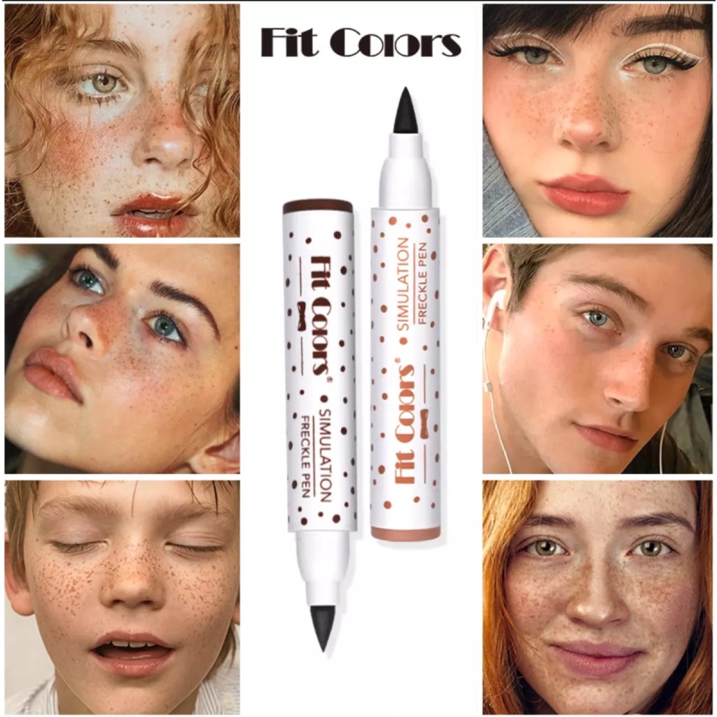 RCS✅ NEW ~ Freckles pen fit colors eyeliner pensil untuk membuat makeup bintik untuk makeup