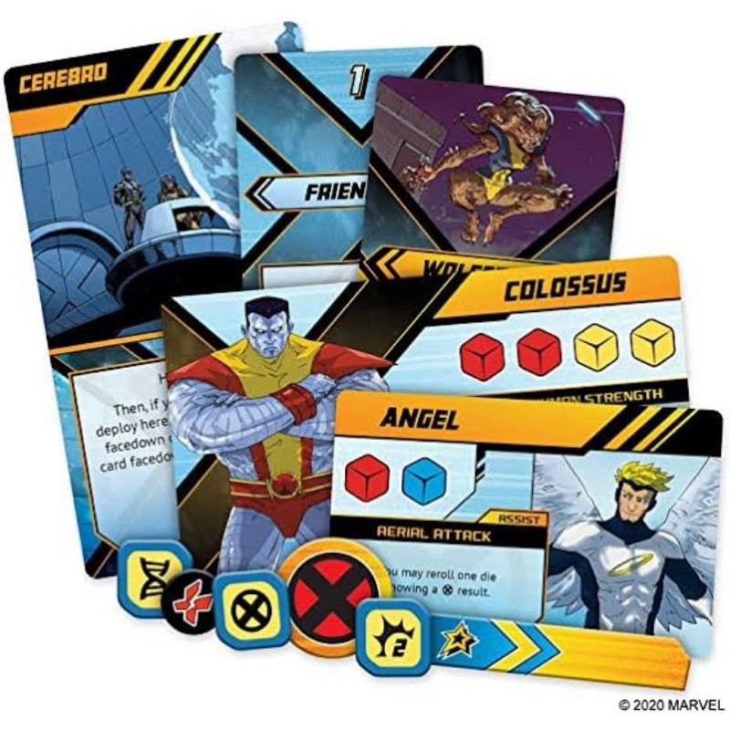 X-Men XMen Mutant Insurrection Board Game