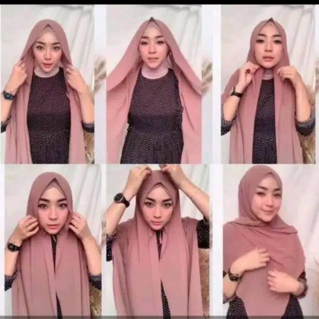 Jual Hijab Raisa Pashmina Lipit Bertali By Raqumi Jilbab Kerudung Kota Depok Hikmiyah Store Tokopedia