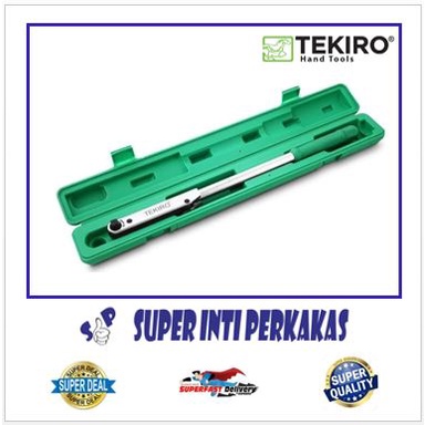 TEKIRO Kunci Torsi T1200 - Momen 25-135Nm - Torque Wrench Profesional Tekiro