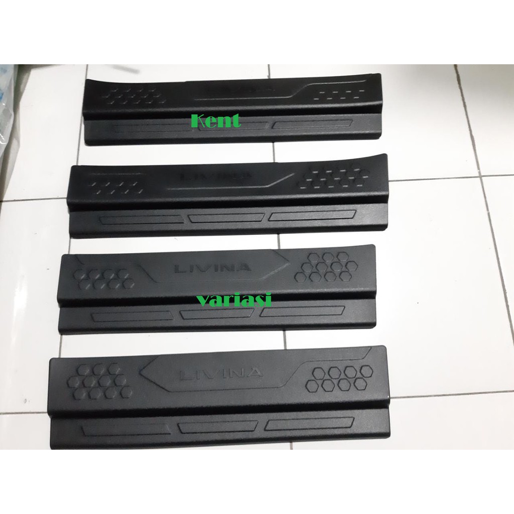 SillPlate sill Plate Samping Nissan All New Livina 2019 HItam JSL