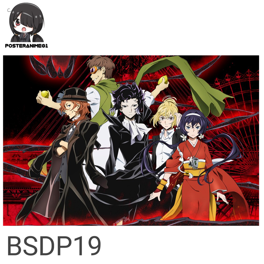 Poster Anime Bungou Stray Dogs #1 | Poster Anime Bungou Stray Dogs-BSDP19