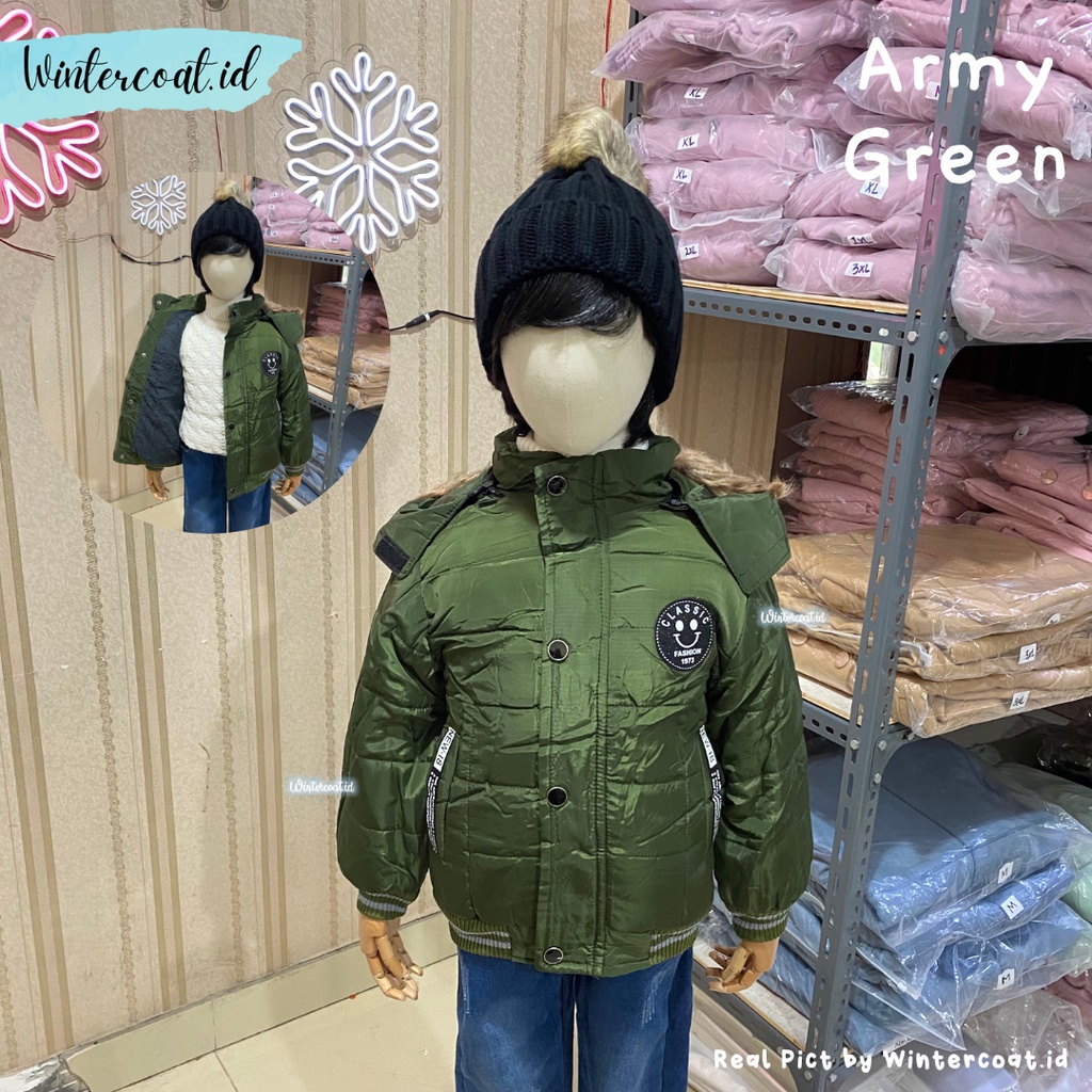 ARCHIE Winter Coat for Boys Jaket mantel musim dingin anak cowok children coat jacket