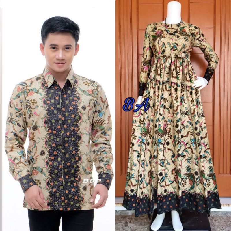 Couple batik asmara linggar srg 7 by Suryandhanu 4666784743886 Couple L - Fit X seharga-CP KMJ SUWIRI