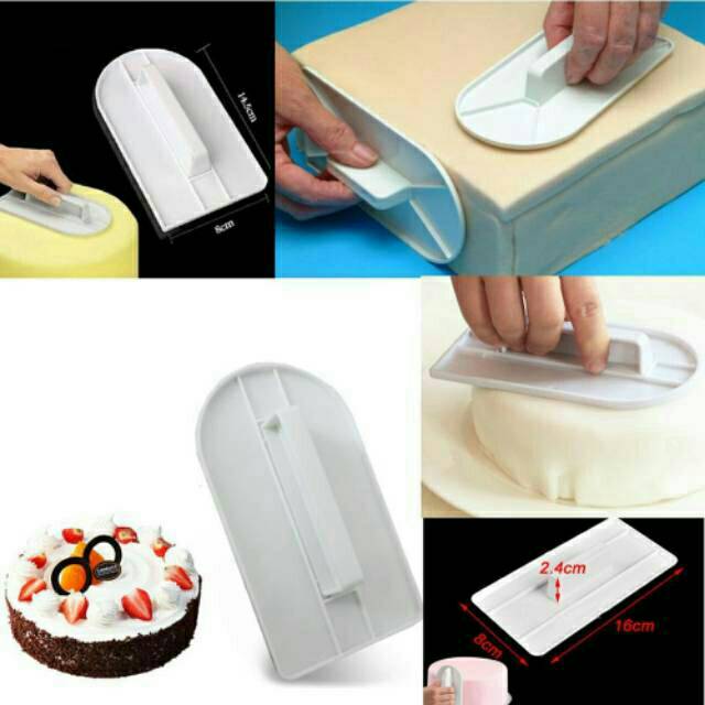 Smoother fondant /alat perata fondant /fondant smoother cake decorating Piping tips cake tray