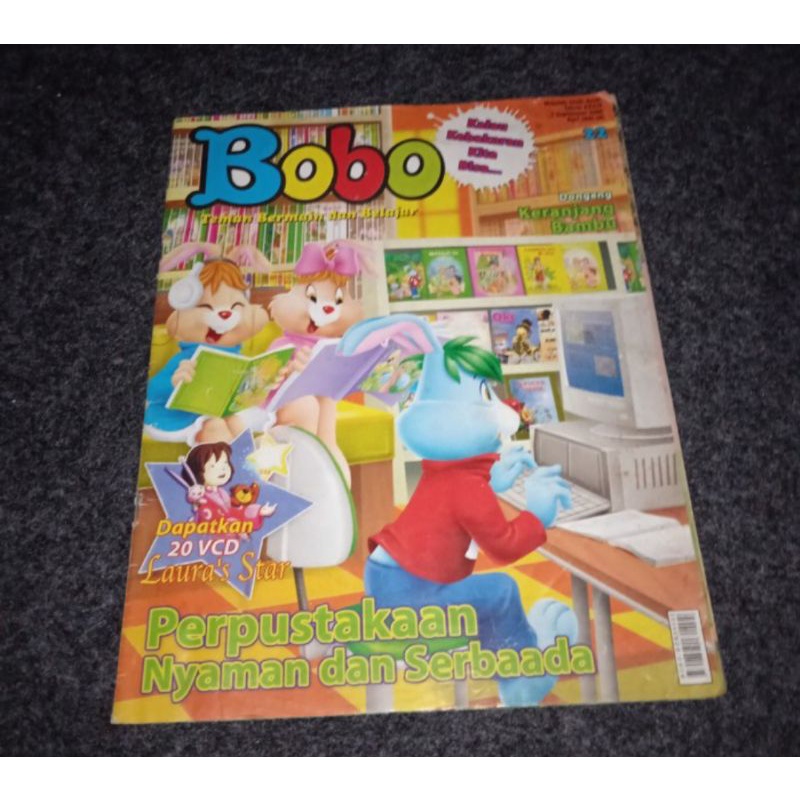 majalah bobo no.22 sep 2006 perpustakaan nyaman dan serbaada