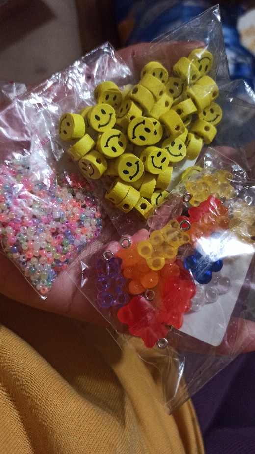 【cod Tangding】manik-manik Kaca Beras Krim Handmade Diy Ukuran 2 / 3mm Untuk Aksesoris Perhiasan