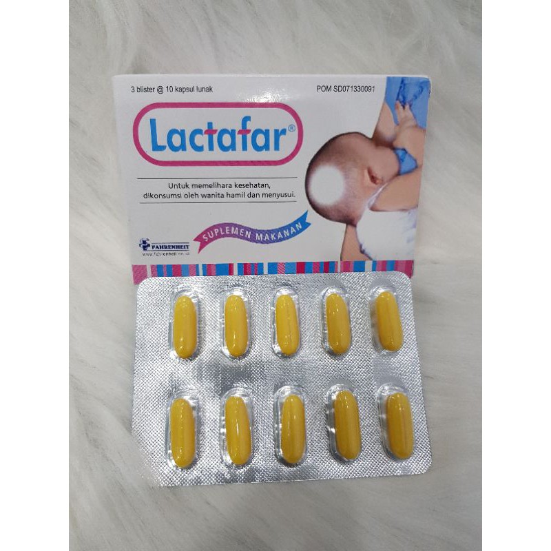 Lactafar 1 Strip isi 10 Kapsul