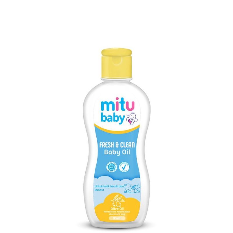 Mitu Baby Oil Bottle 95 ml