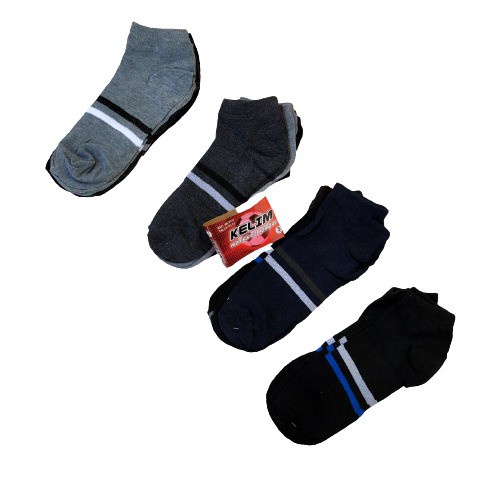 PAKET 3PSG Kaos Kaki MEN SPORT MATA KAKI Import