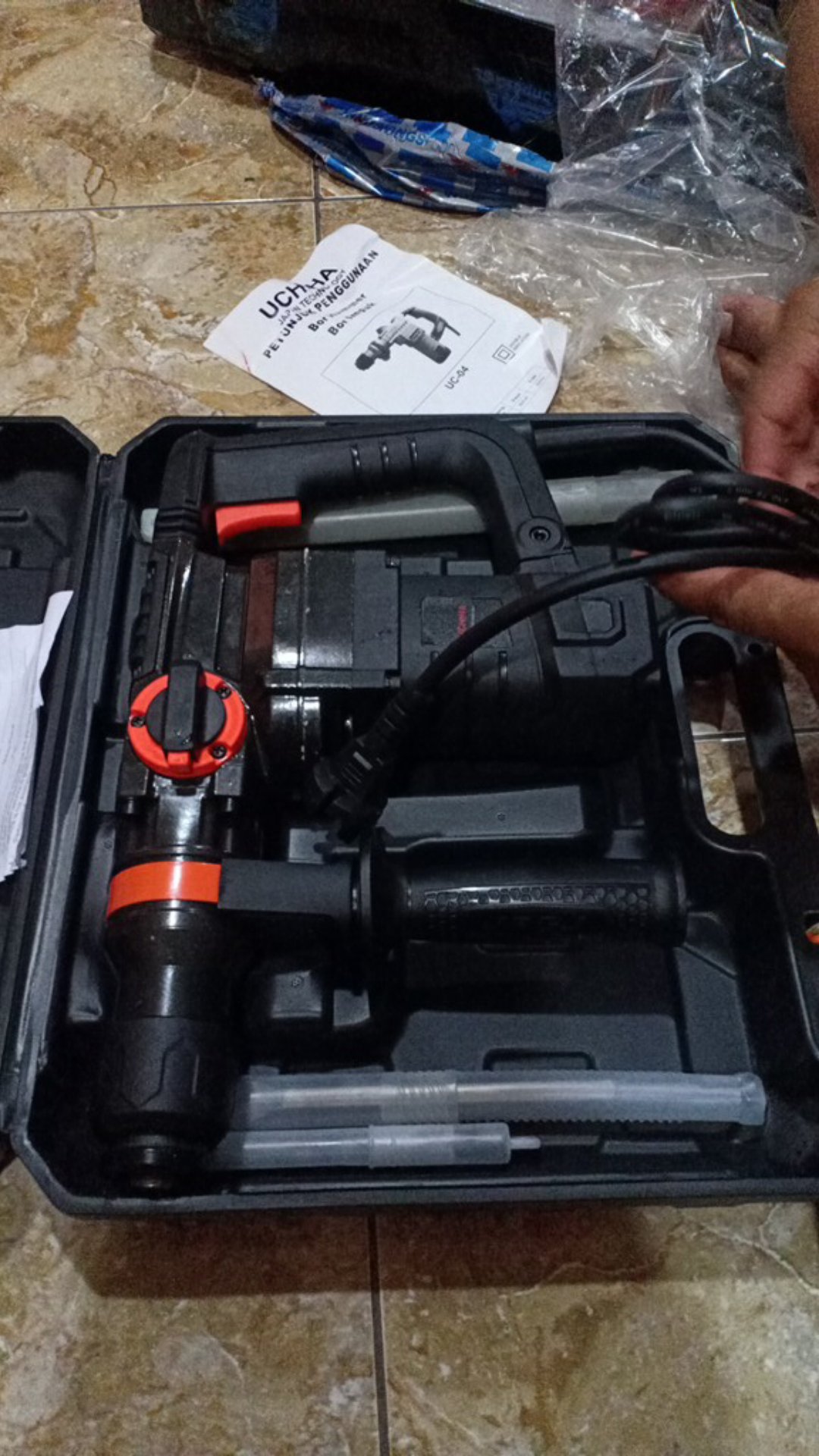 Mesin Bor Jack Hammer Demolition Mesin Bobok Beton Penjebol Tembok Dinding Aspal Japan