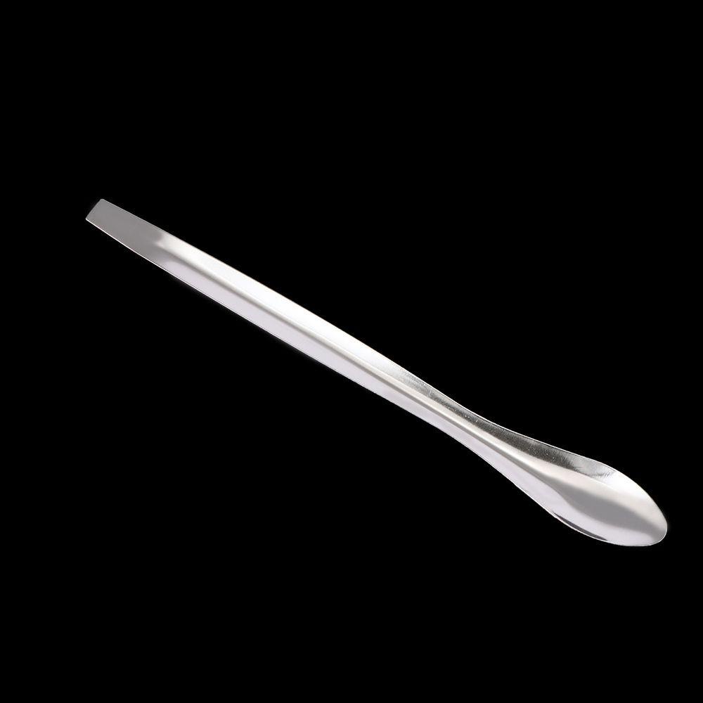 Rebuy Sendok Obat Medical Stainless Steel Perlengkapan Medis Sekop Kepala Satu