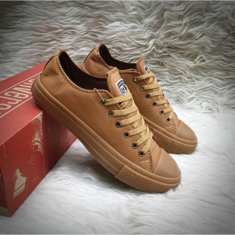 Sepatu Converse Allstar Kulit Premium Pria Dewasa