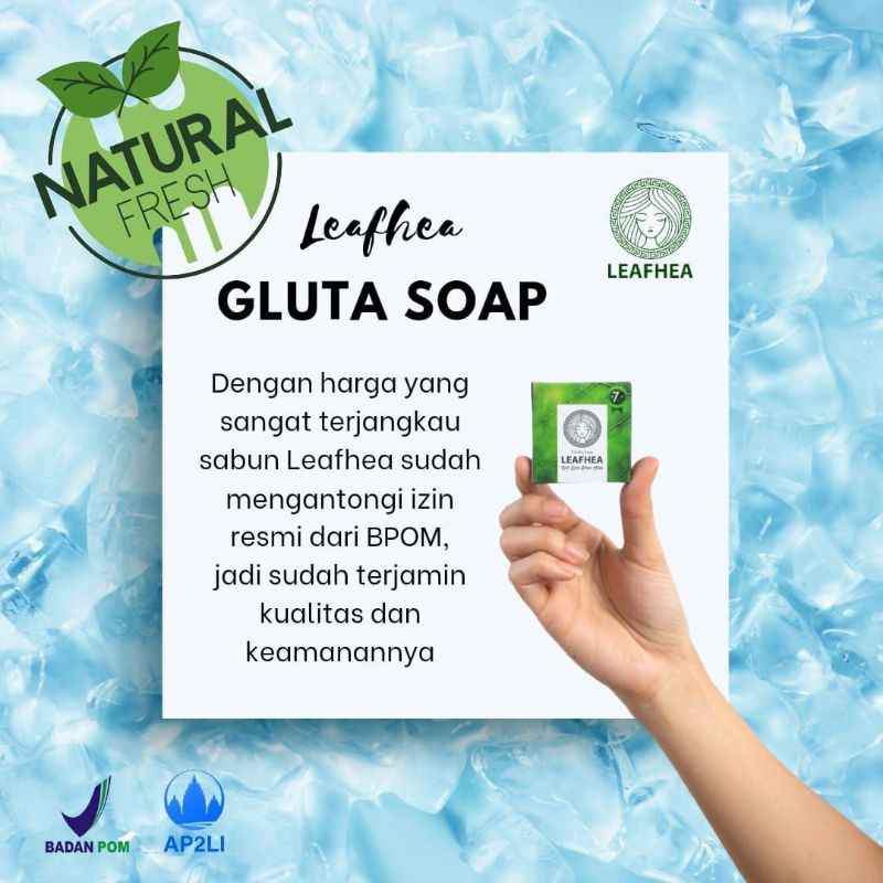 Sabun Leafhea Gluta Soap Original
