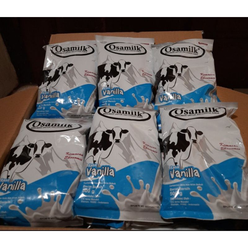 

Susu Osamilk Susu Penggemuk 500gr Rasa Vanilla
