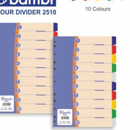 

➧ Divider Bambi 2510 Folio ➳