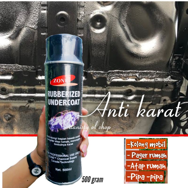 Rubber sealent waterproof kedap air ruberrized pelapis atap rumah bocor kolong mobil kedap