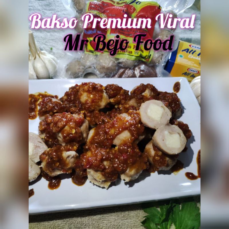 

Pentol keju Sambel Merah Pedas Mr Bejo Food di GORENG