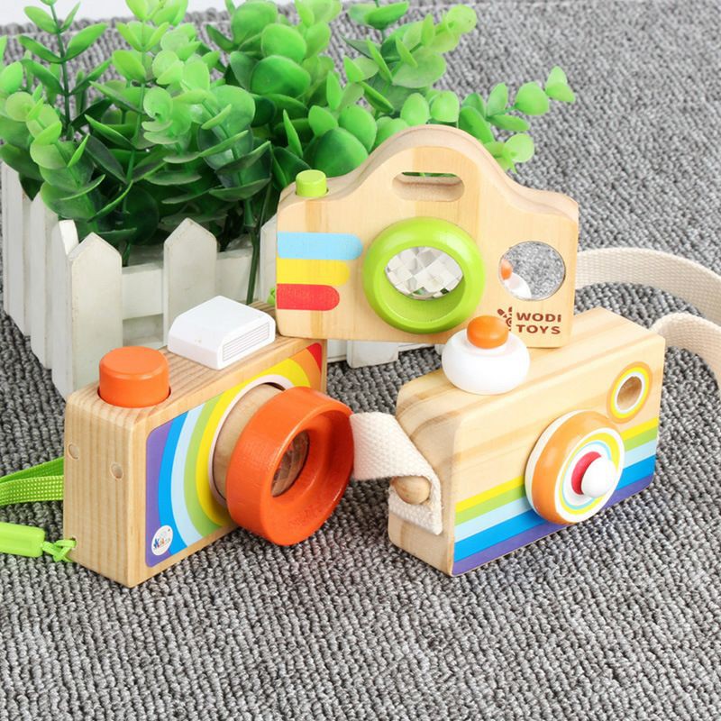 MAINAN KAMERA KAYU - WOODEN CAMERA TOYS