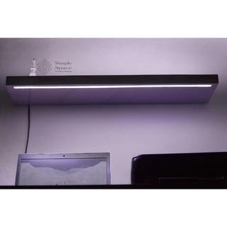 Rak Gantung Kayu LED On Off Touch Sensor Ambalan Papan Rak Gantung Kayu LED On Off Touch Sensor Ambalan Papan