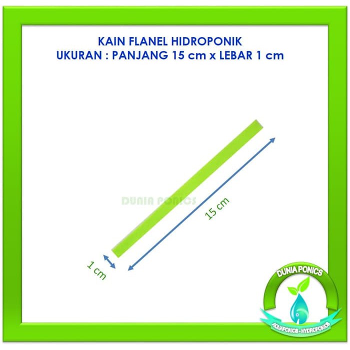 20+ Inspirasi Ukuran Kain Flanel Hidroponik