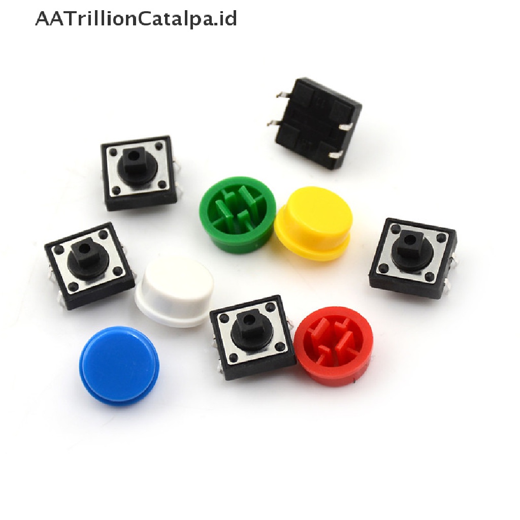 (Aatrillioncatalpa) 20pcs Tombol Switch B3F Tactile 12x12 X