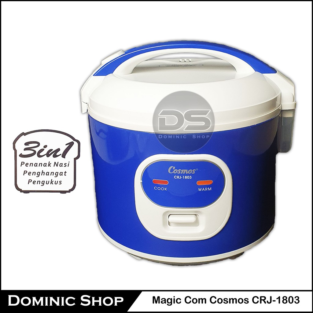 Rice Cooker Magic Com Cosmos CRJ-1803 / Cosmos CRJ1803 / Magic Jar / Penanak Nasi