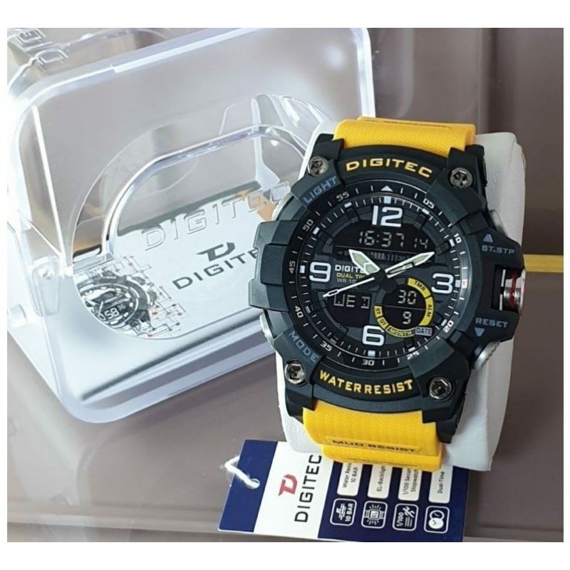 JAM TANGAN PRIA SPORTY DIGITEC 2102T ORIGINAL WATER RESIST