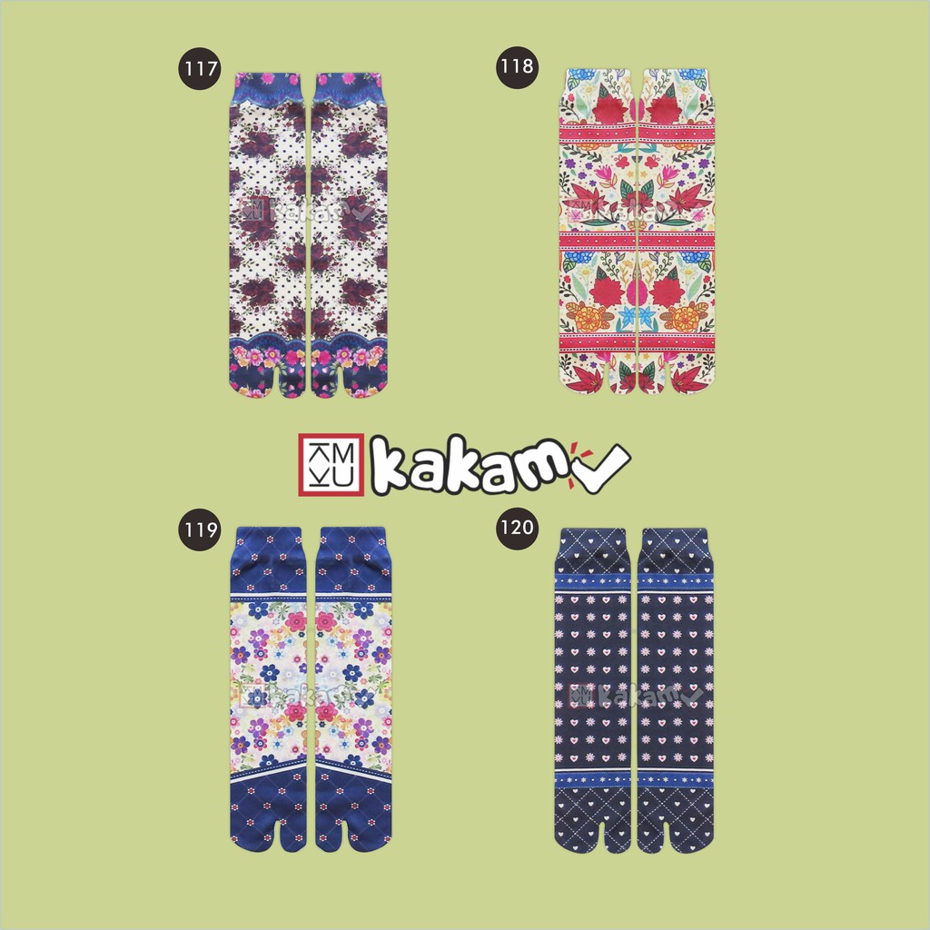 Kakamu Kaos Kaki Printing Murah Cream F