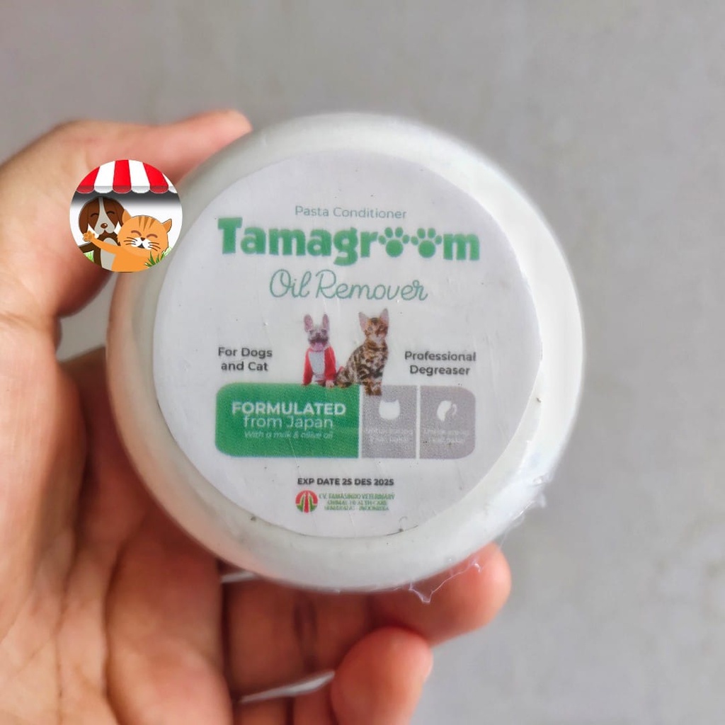 Tamagroom Pasta Conditioner Oil Remover - Profesional Degreaser For Dogs and Cat