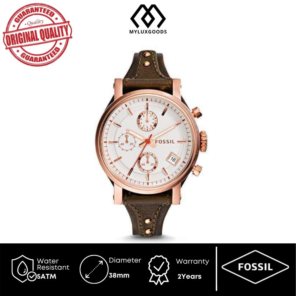 JAM TANGANWANITA ES3616 BOYFRIEND SERIES LEATHER STRAP