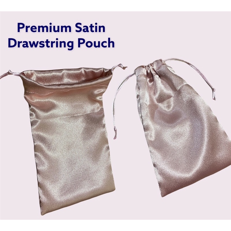 Fawn’G Handmade - Satin Drawstring Pouch Premium Handmade