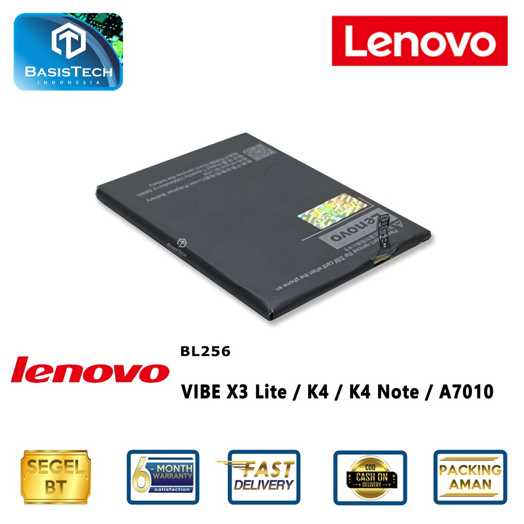 BATERAI LENOVO A7010 K4 NOTE VIBE X3 LITE BL256 - ORI99