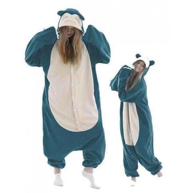 KOSTUM ONESIE SNORLAX POKEMON SIZE DEWASA