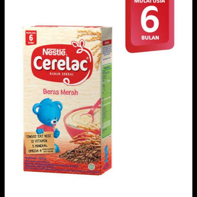 Nestle cerelac beras merah 120 gr
