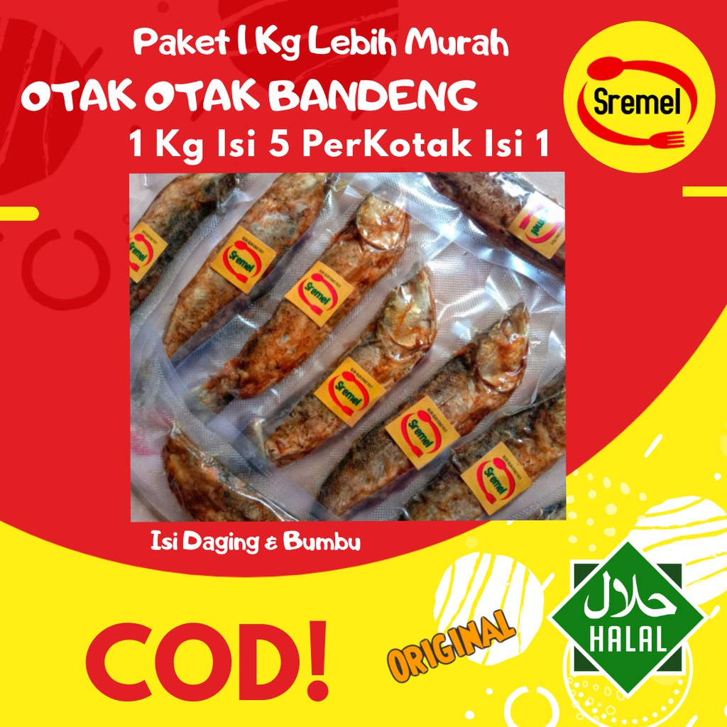 Otak Otak Ikan Bandeng Juwana 1 Kotak Isi 1 &amp; 2