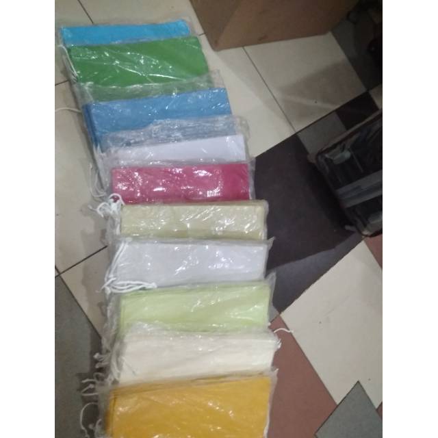 

paper bag polio warna isi 12pcs terlaris /murah